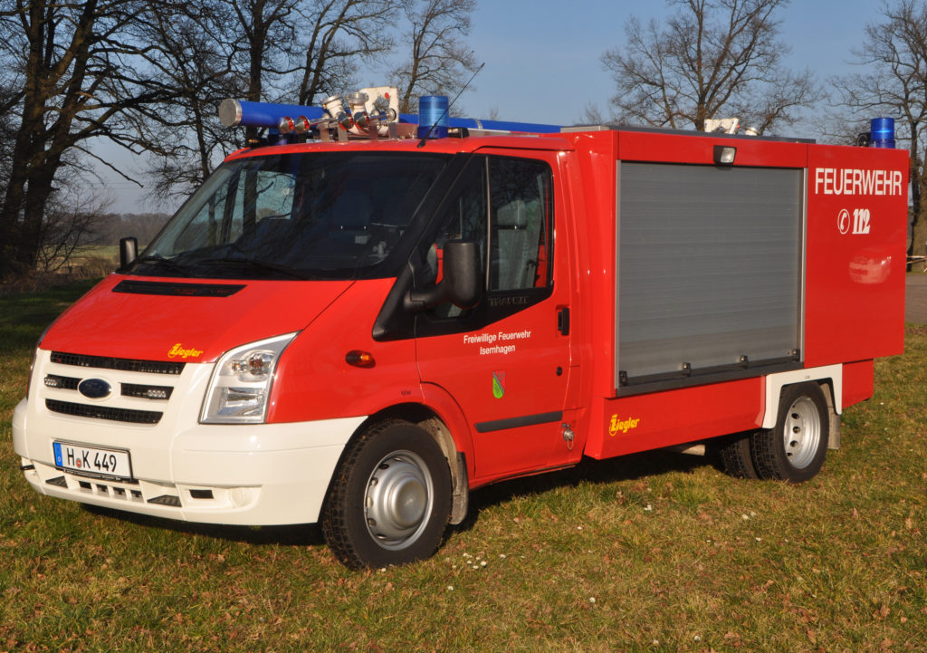 Gerätewagen Zelt der Ortsfeuerwehr Isernhagen K.B.