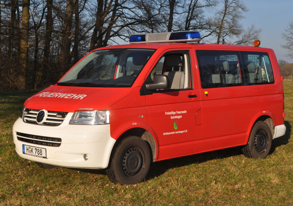 Mannschaftstransportwagen der Ortsfeuerwehr Isernhagen K.B.